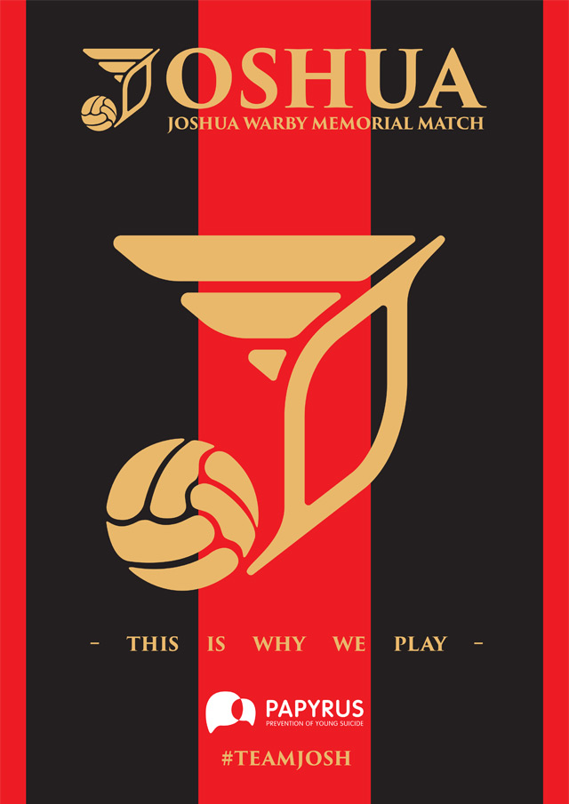 Joshua Warby Memorial Match - 14 Awareness Campaign Poster 4